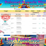 BUKTI JACKPOT SLOT MAHJONG WAYS TERPERCAYA DI INDONESIA TGL 26-11-2024