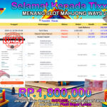 BUKTI JACKPOT SLOT MAHJONG WAYS 2 TERPERCAYA DI INDONESIA TGL 19-11-2024