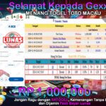 BUKTI JACKPOT TOGEL TOTO MACAU TERPERCAYA DI INDONESIA TGL 05-11-2024