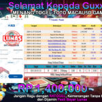 BUKTI JACKPOT TOGEL TOTO MACAU TERPERCAYA DI INDONESIA TGL 07-11-2024