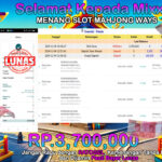 BUKTI JACKPOT SLOT MAHJONG WAYS  TERPERCAYA DI INDONESIA TGL 05-11-2024