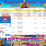 BUKTI JACKPOT SLOT MAHJONG WAYS TERPERCAYA DI INDONESIA TGL 17-11-2024