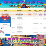 BUKTI JACKPOT SLOT MAHJONG WAYS 2 TERPERCAYA DI INDONESIA TGL 30-11-2024