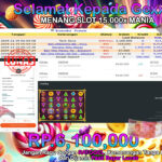 BUKTI JACKPOT SLOT 15.000x MANIA TERPERCAYA DI INDONESIA TGL 19-11-2024