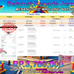 BUKTI JACKPOT SLOT MAHJONG WAYS 2 TERPERCAYA DI INDONESIA TGL 06-11-2024